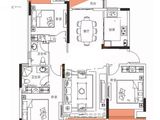 达观洲悦_3室2厅2卫 建面116平米