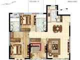 融侨悦城_3室2厅2卫 建面126平米
