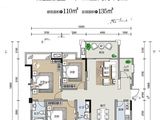 青江国际社区_3室2厅2卫 建面110平米