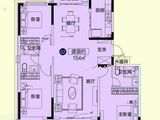 恒大悦府_3室2厅2卫 建面154平米