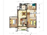 碧桂园幸福印记_3室2厅2卫 建面115平米
