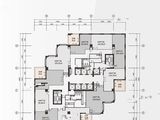 天成国际金融中心写字间_22层平面户型图 建面164平米