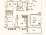 恒大翡翠华庭_3室2厅1卫 建面103平米