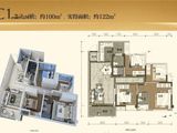 丽都国际_3室1厅2卫 建面100平米