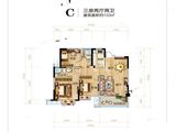 恒丰满城春_3室2厅2卫 建面103平米