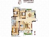 九江中联城_4室2厅2卫 建面128平米