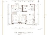 雅居乐熙苑_3室2厅1卫 建面100平米