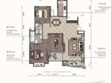 中冶幸福宸_3室2厅2卫 建面140平米