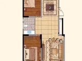 嘉悦城_2室2厅1卫 建面111平米