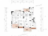 蓝光香江国际二期_3室2厅2卫 建面126平米