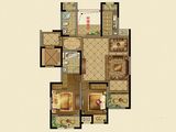 裕花园花溪公馆_3室2厅2卫 建面126平米