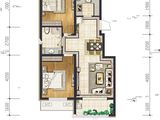 国信壹品南山_2室2厅1卫 建面86平米