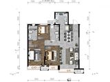 美的东堂_3室2厅2卫 建面122平米