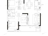 金田时代城_3室2厅2卫 建面112平米