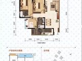 中国铁建玖城贰号_3室2厅2卫 建面125平米