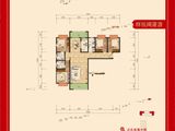 龙翔中央广场_4室2厅3卫 建面164平米