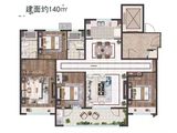 中南珑悦_4室2厅2卫 建面140平米