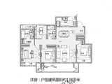 新城金樾门第_4室2厅2卫 建面138平米