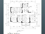 华润置地昆仑御_4室1厅2卫 建面166平米