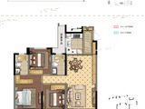 世茂璀璨世家_3室2厅2卫 建面118平米