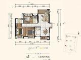 美的铂悦府_3室2厅2卫 建面118平米
