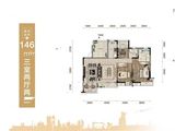 万科明日之光_3室2厅2卫 建面146平米