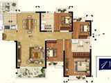 贵阳恒大未来城_4室2厅2卫 建面137平米