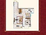 鹏轩山海居_1室2厅1卫 建面65平米
