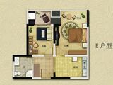 景湖铂领公寓_2室1厅1卫 建面68平米