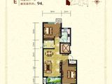 胜利馨苑_2室2厅1卫 建面94平米