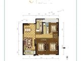 亿达云山墅_3室2厅1卫 建面109平米