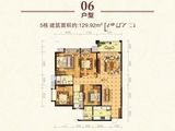金碧颐和山庄_4室2厅2卫 建面129平米