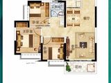 恒大悦府_3室2厅1卫 建面93平米