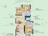 兴港永威南樾_3室2厅2卫 建面140平米