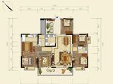 中珠在水一方_5室2厅3卫 建面176平米