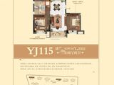 碧桂园翡翠郡_3室2厅2卫 建面120平米
