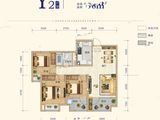东津世纪城_3室2厅1卫 建面98平米