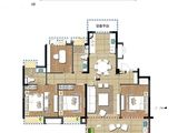 远创湖悦云境_4室2厅2卫 建面118平米