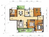 万象开云府_4室2厅2卫 建面136平米