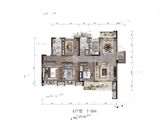 金地悦峰里_4室2厅2卫 建面125平米