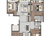 招商徐州中心_4室2厅2卫 建面134平米