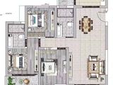 鹿园华府_3室2厅2卫 建面124平米