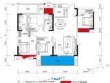 华琦嘉美新时代广场_4室2厅2卫 建面134平米
