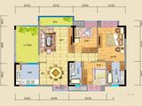 碧河四期水云天公馆_3室2厅2卫 建面112平米