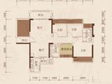 瀚林君庭_4室2厅2卫 建面100平米