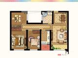 东方时代广场_3室2厅1卫 建面123平米