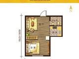 保利畅馨园_1室1厅1卫 建面46平米