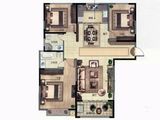 泰华曼哈顿_3室2厅2卫 建面133平米