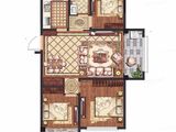 卢卡庄园二期_3室2厅1卫 建面100平米