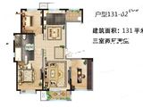 格调壹品_3室2厅2卫 建面131平米